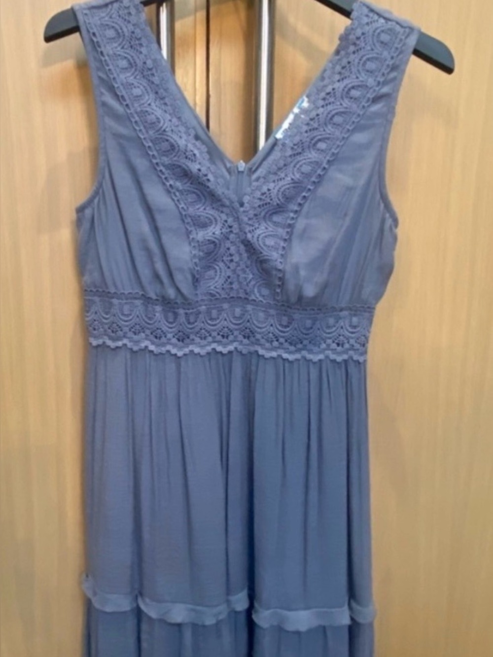 Summer Dress Maxi Rebellion Sleeveless Pretty Blue